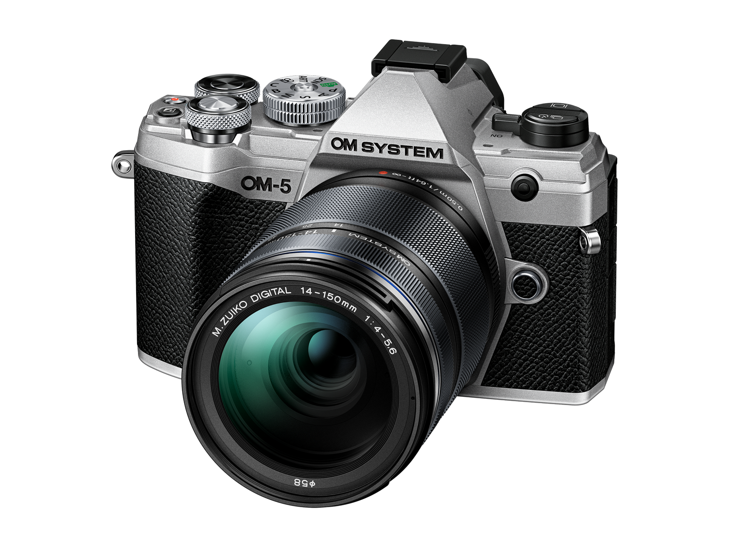 OM-5 Silber + 14-150mm F4.0-5.6 II Objektiv-Kit