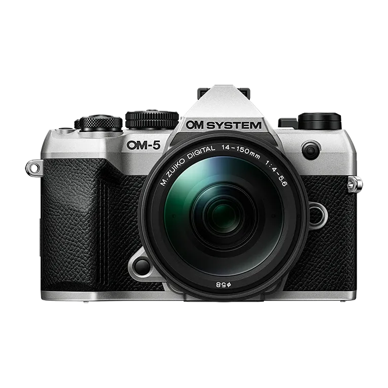 OM-5 Mark II Silber + 14-150mm F4.0-5.6 II Objektiv-Kit