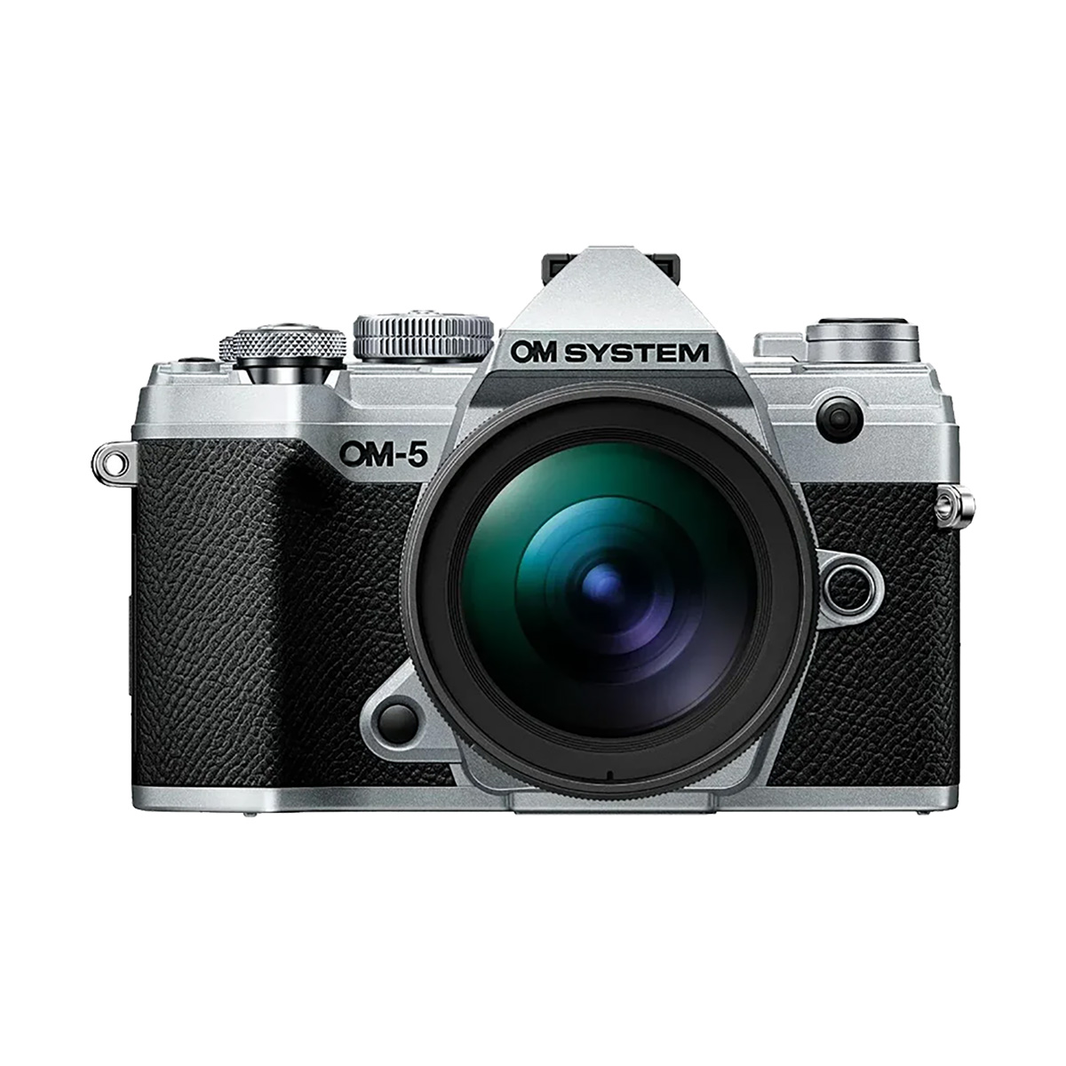 OM-5 Zilver + 12-40 mm F2.8 PRO II-set