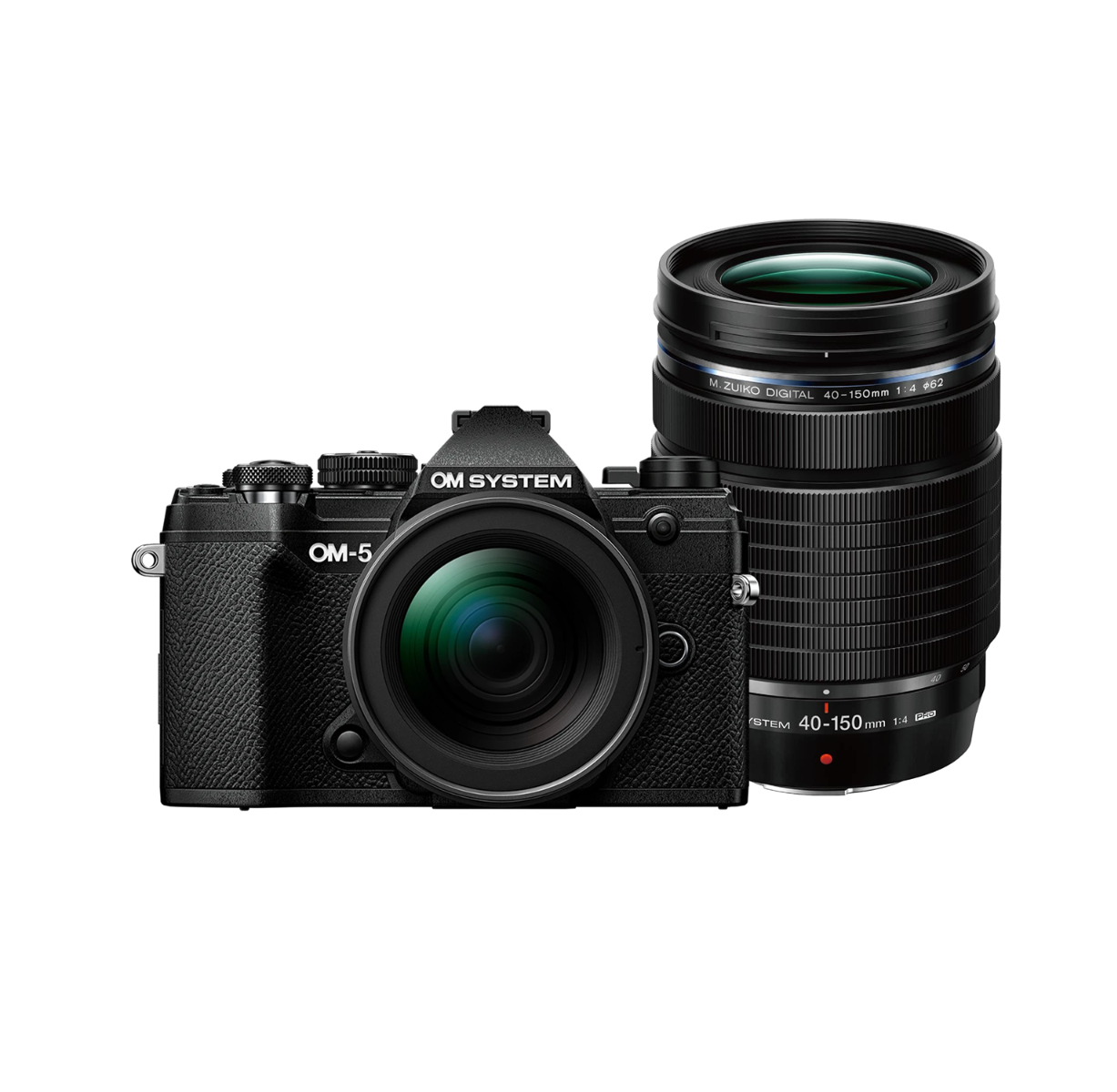 OM-5 Zwart + 12-45mm F4.0 PRO & 40-150mm F4.0 PRO Kit