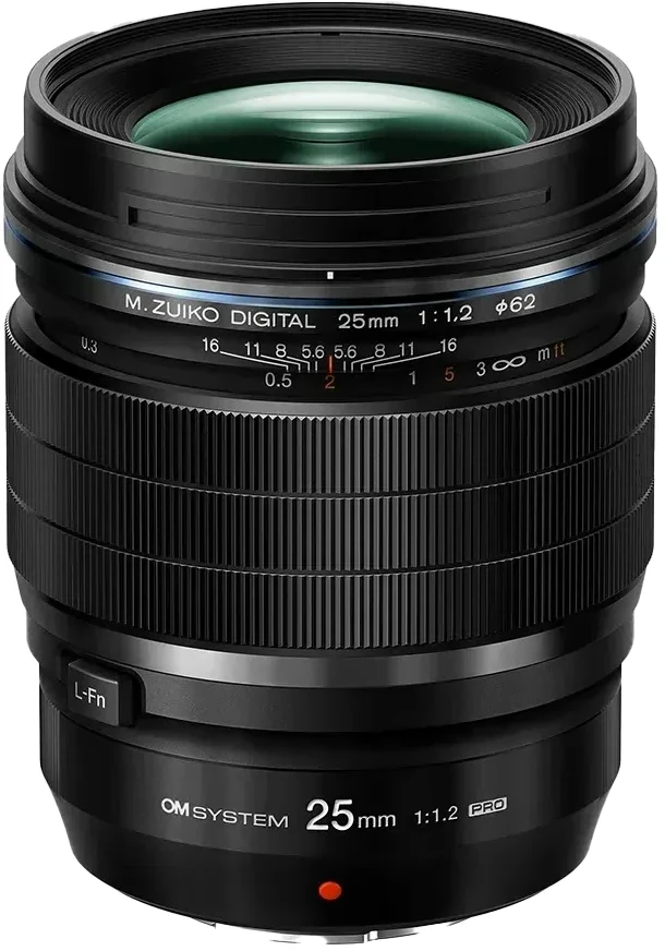 M.Zuiko Digital ED 25mm F1.2 PRO (Black)