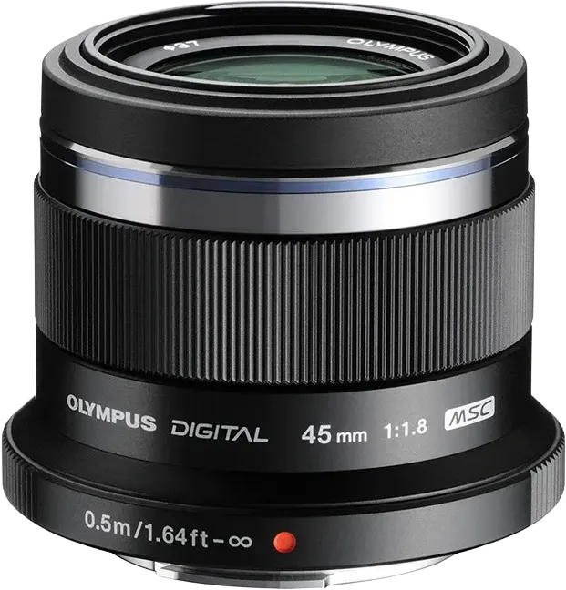 M.Zuiko Digital 45 mm F1.8 (zwart)